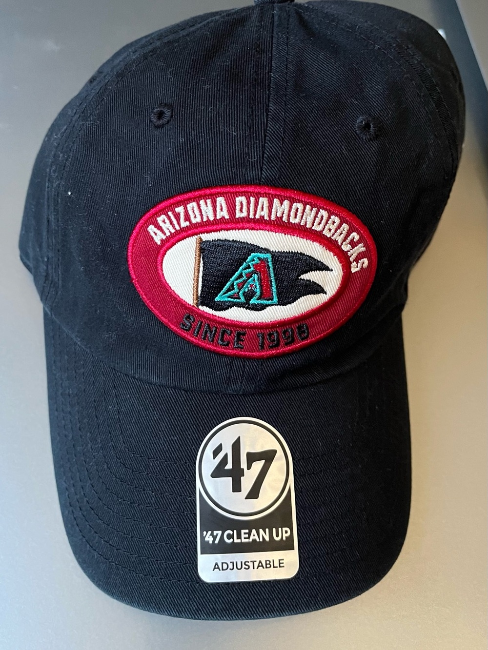 '47 Brand Clean Up Adjustable Arizona Diamondbacks Hat